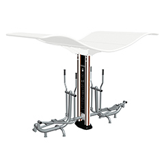 双柱坐推器(图3)